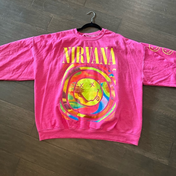 NWOT Nirvana urban outfitters sweater - Picture 2 of 3